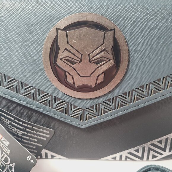 Loungefly Wakanda Forever Crossbody Bag | NWT Marvel Black Panther - Picture 3 of 16